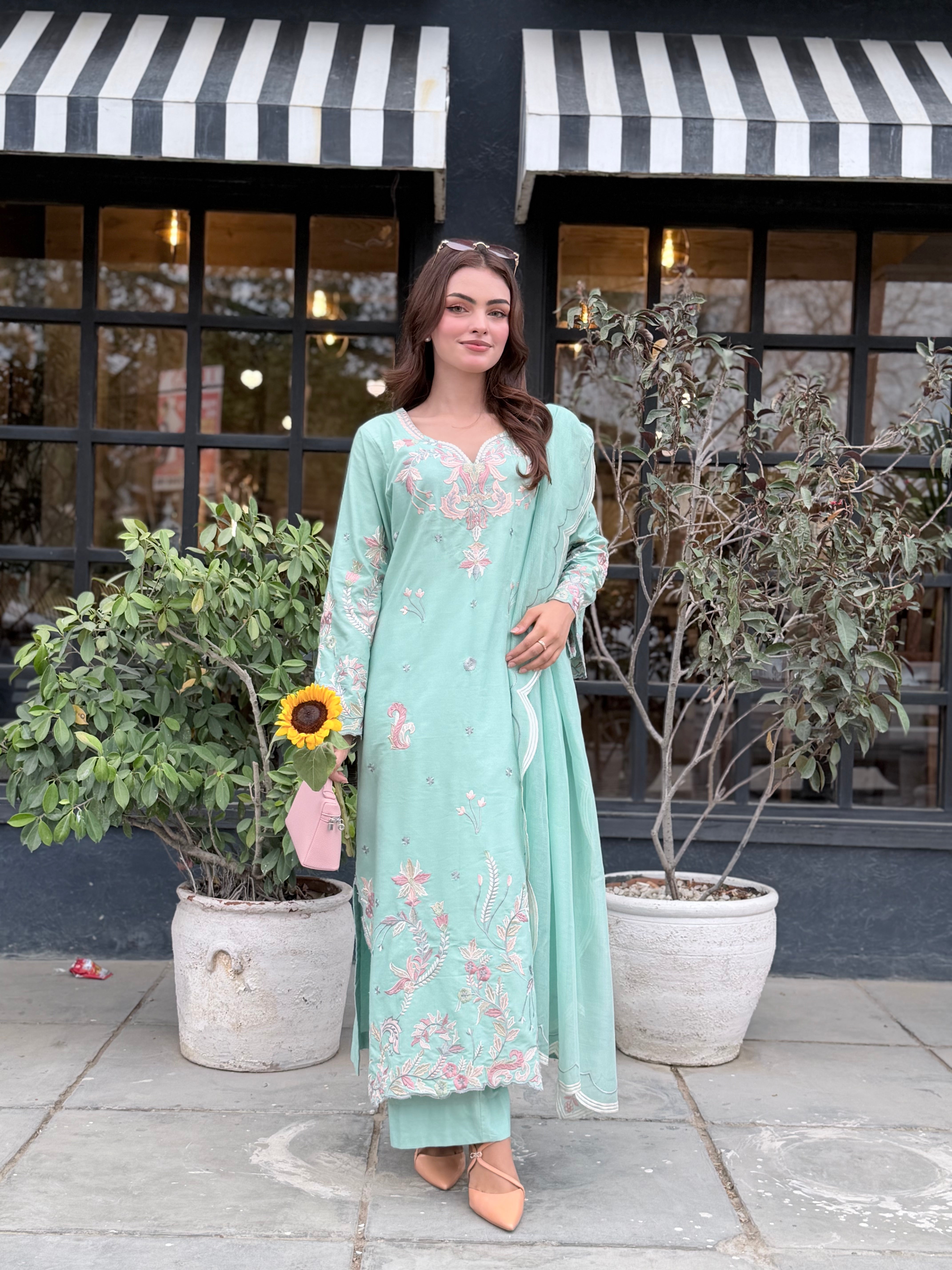 Styling Ur Silk Set Mint Green