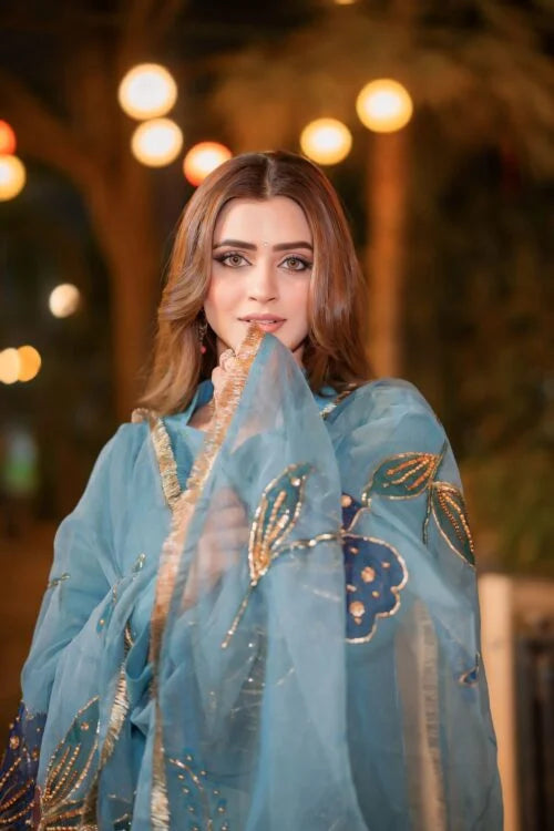 Divine Silk Drape 3 piece Raw Silk stitched