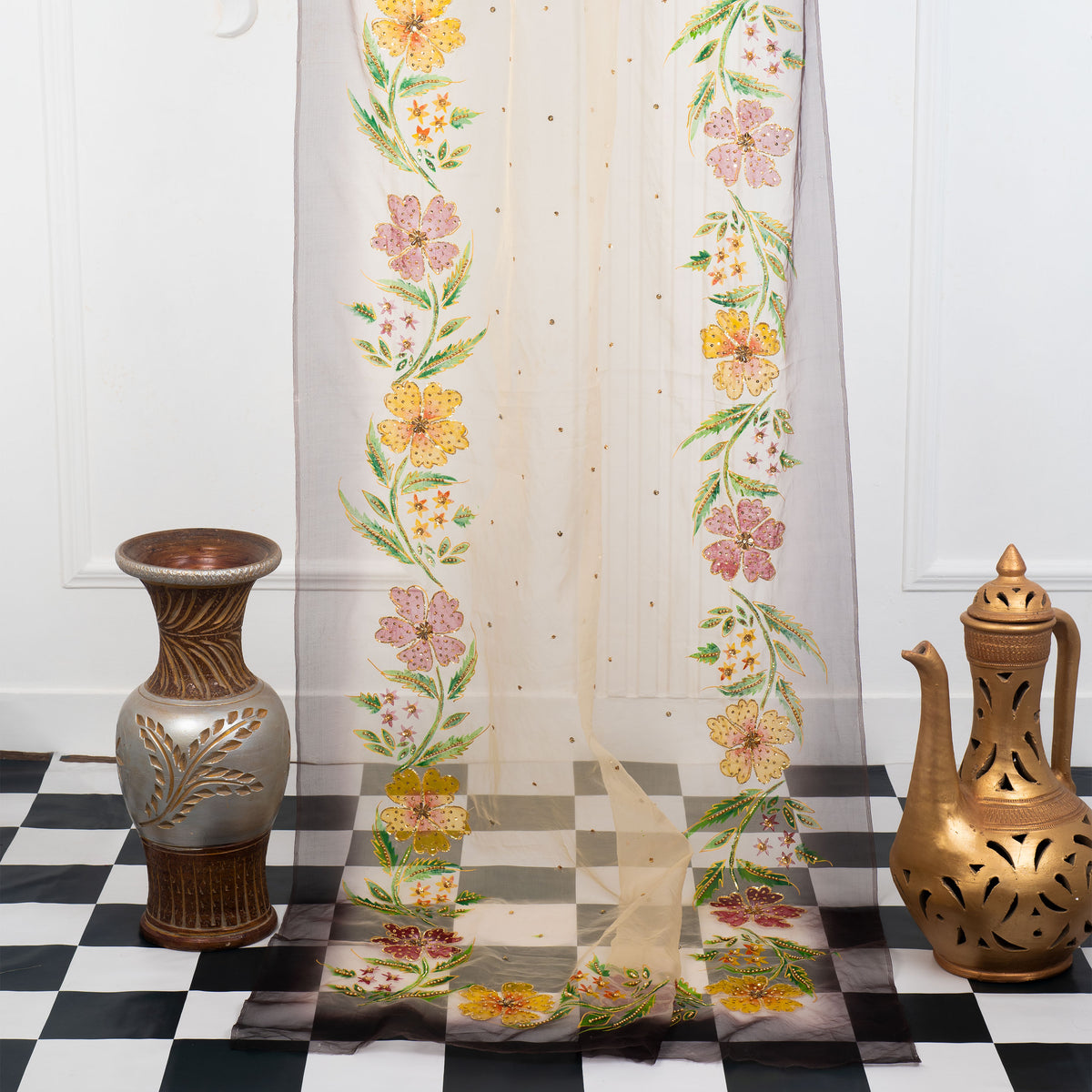 Handpaint Dupatta