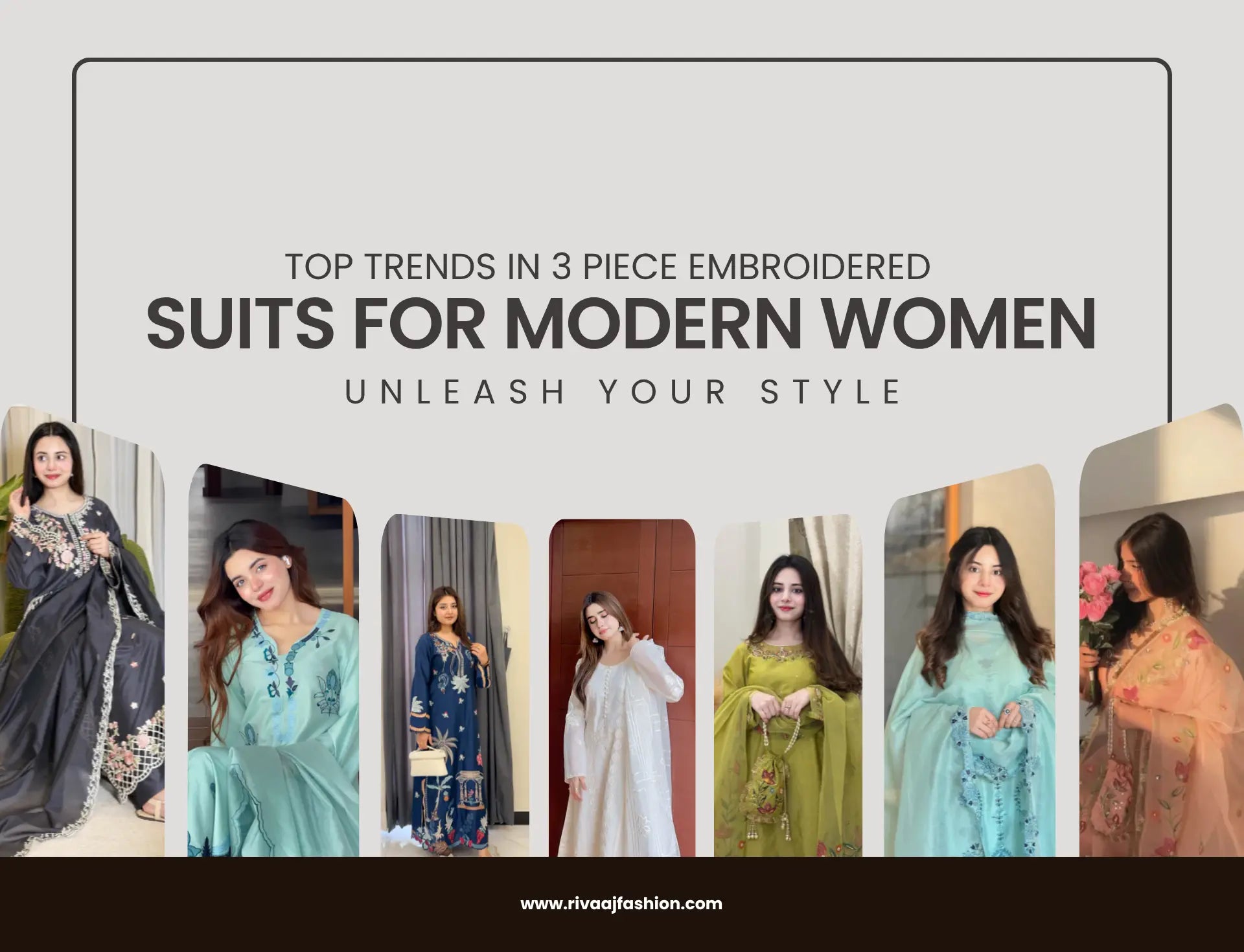 Latest Trends in 3 Piece Embroidered Lawn Suits for Modern Women