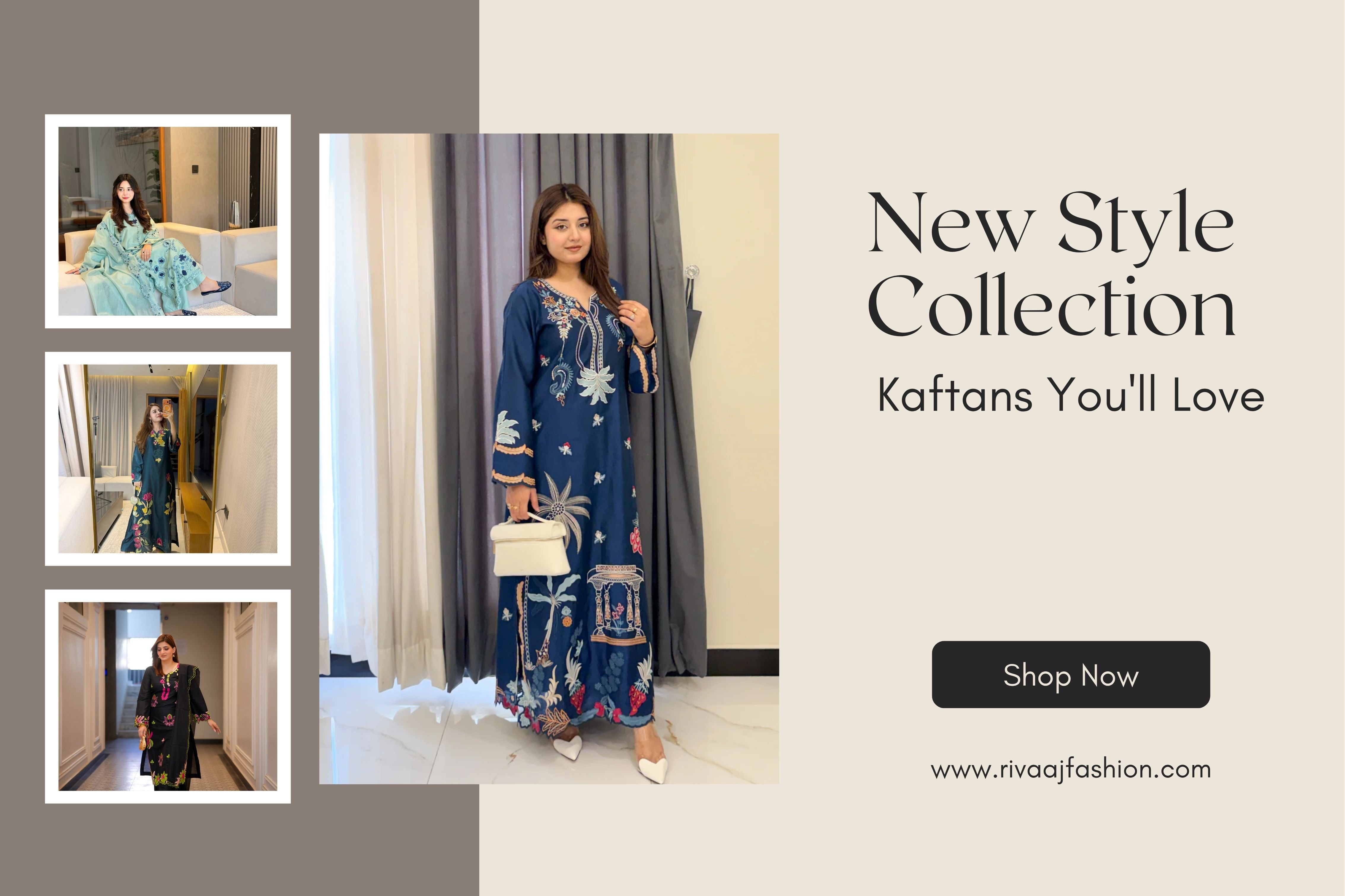Kaftan Dresses in Pakistan | Latest Luxury & Formal Kaftan Styles 2026